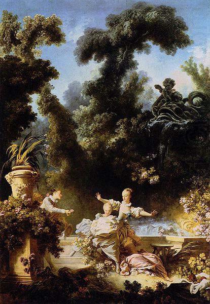 The Progress of Love: The Pursuit, Jean-Honore Fragonard